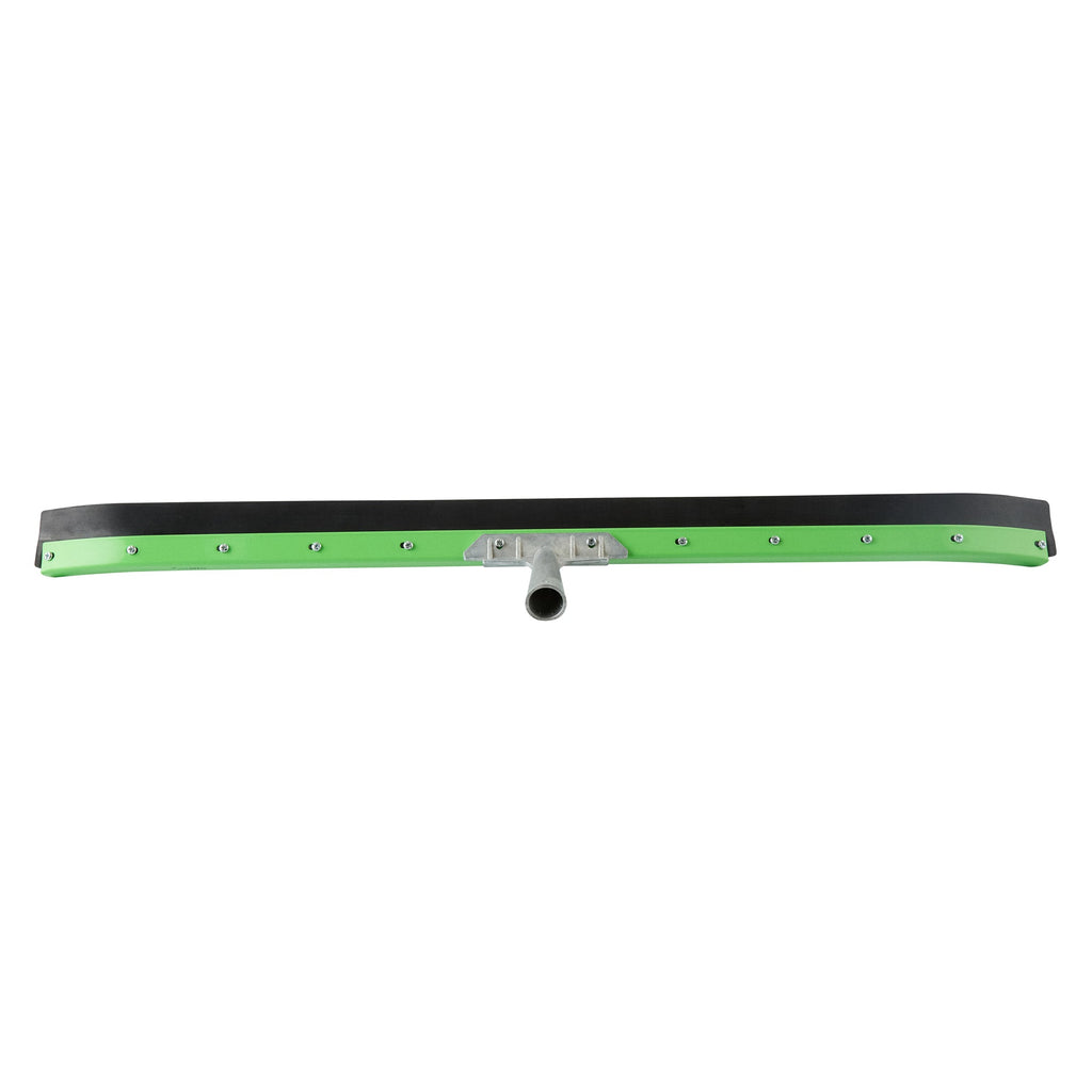 Clean Tek Professional Green Steel Heavy-Duty Floor Squeegee - Curved - 35 3/4" - 1 count box