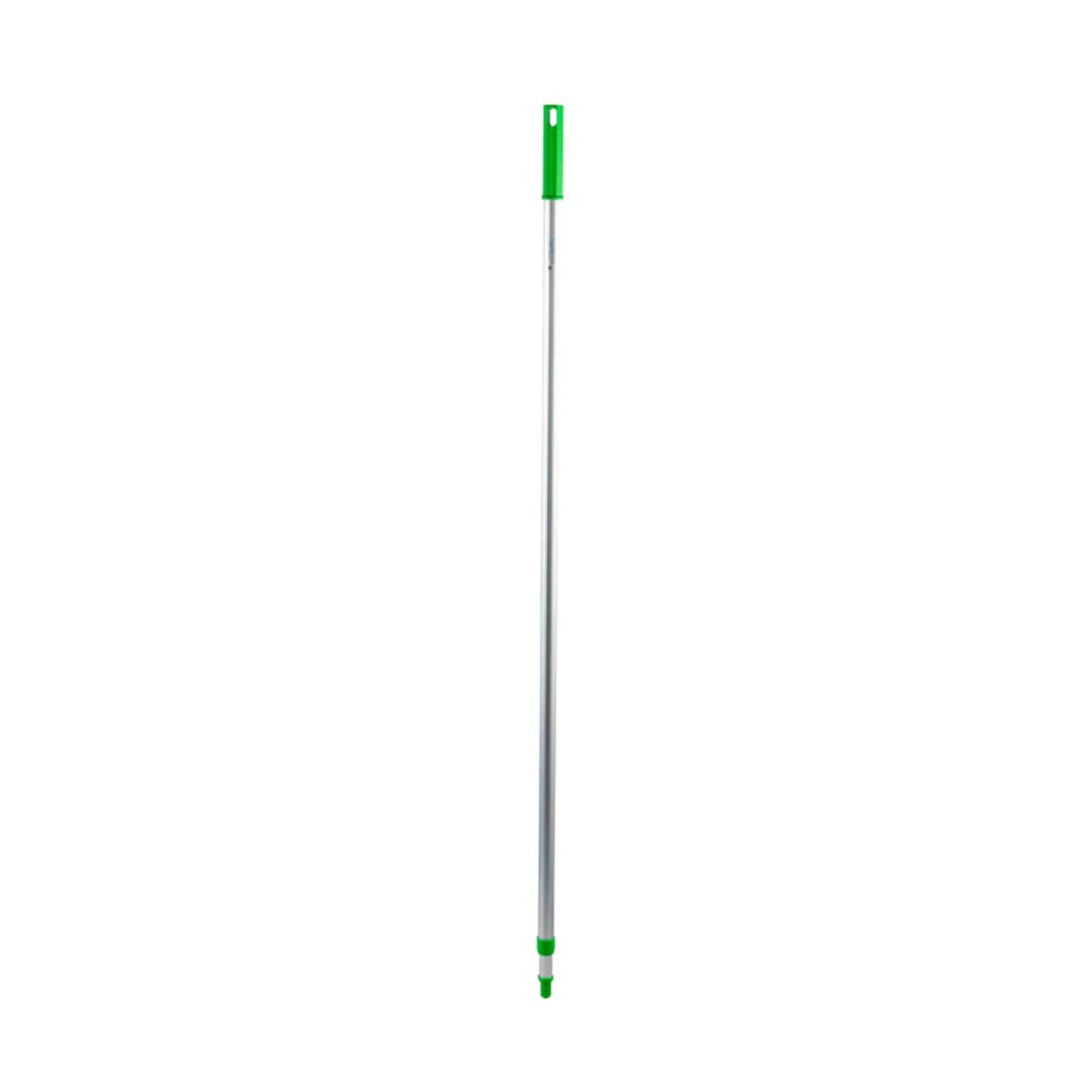 Clean Tek Professional Aluminum 2-Section Telescopic Handle - for Window Strip Washer and Floor Squeegee, Threaded - 51 1/4" - 1 count box
