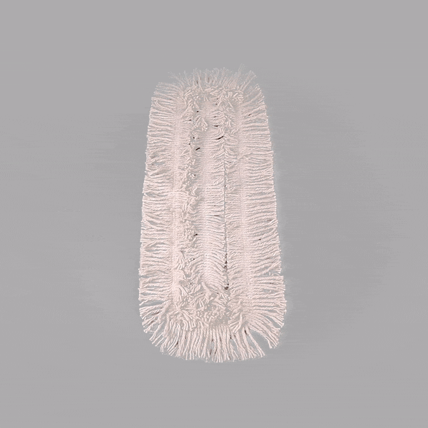 Clean Tek Professional Cotton Dry Dust Mop Head - 24" x 5" - 1 count box