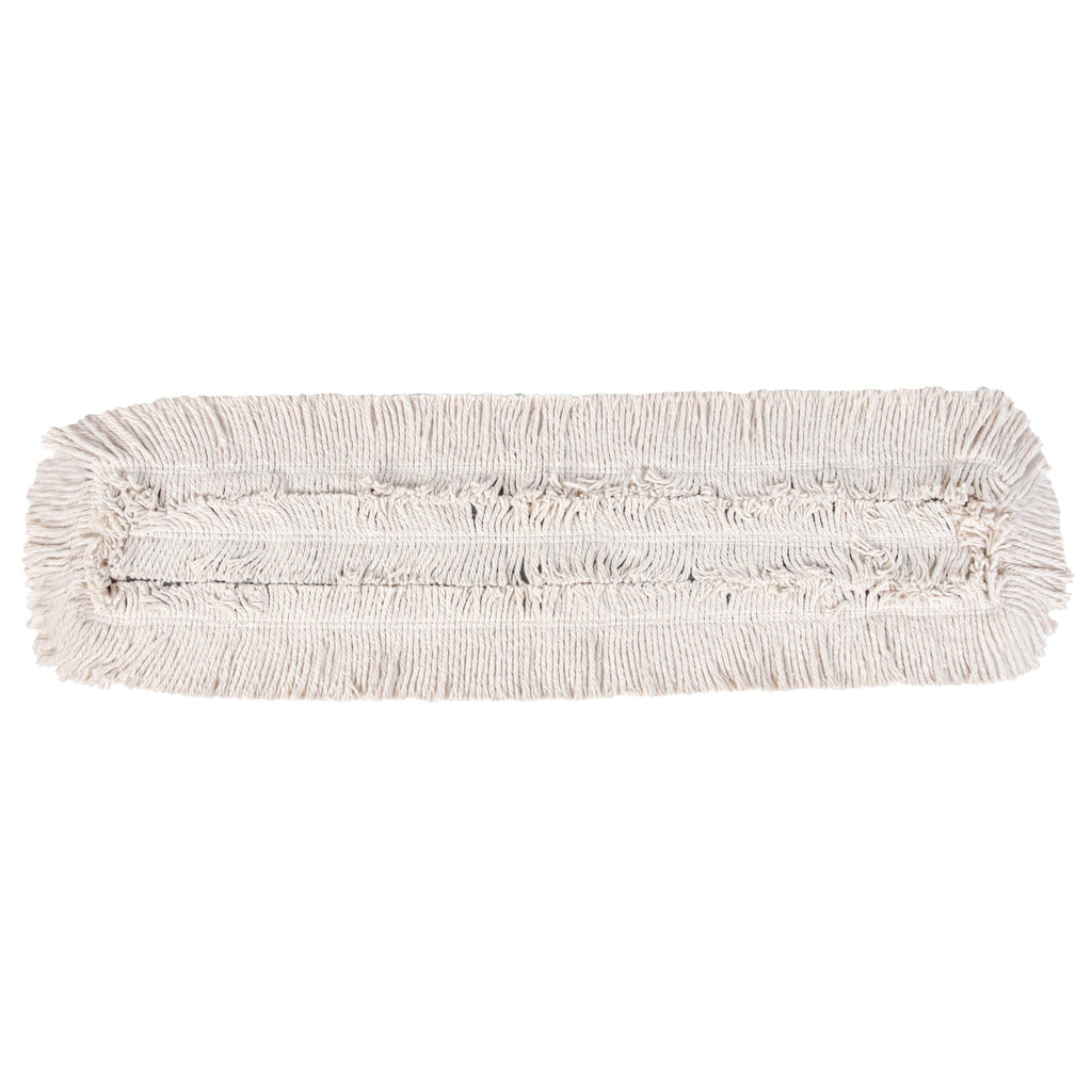 Clean Tek Professional Cotton Dry Dust Mop Head - 35 3/4" x 5" - 1 count box