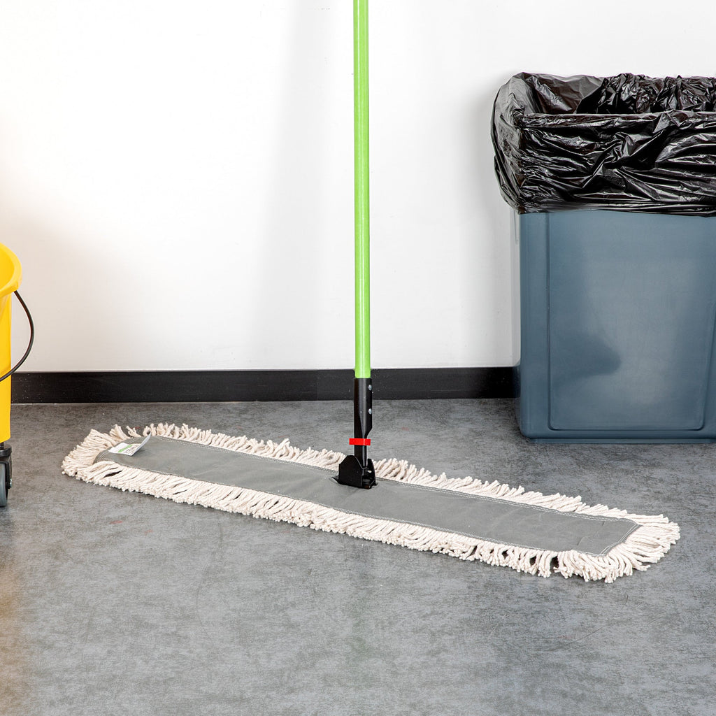 Clean Tek Professional Cotton Dry Dust Mop Head - 35 3/4" x 5" - 1 count box