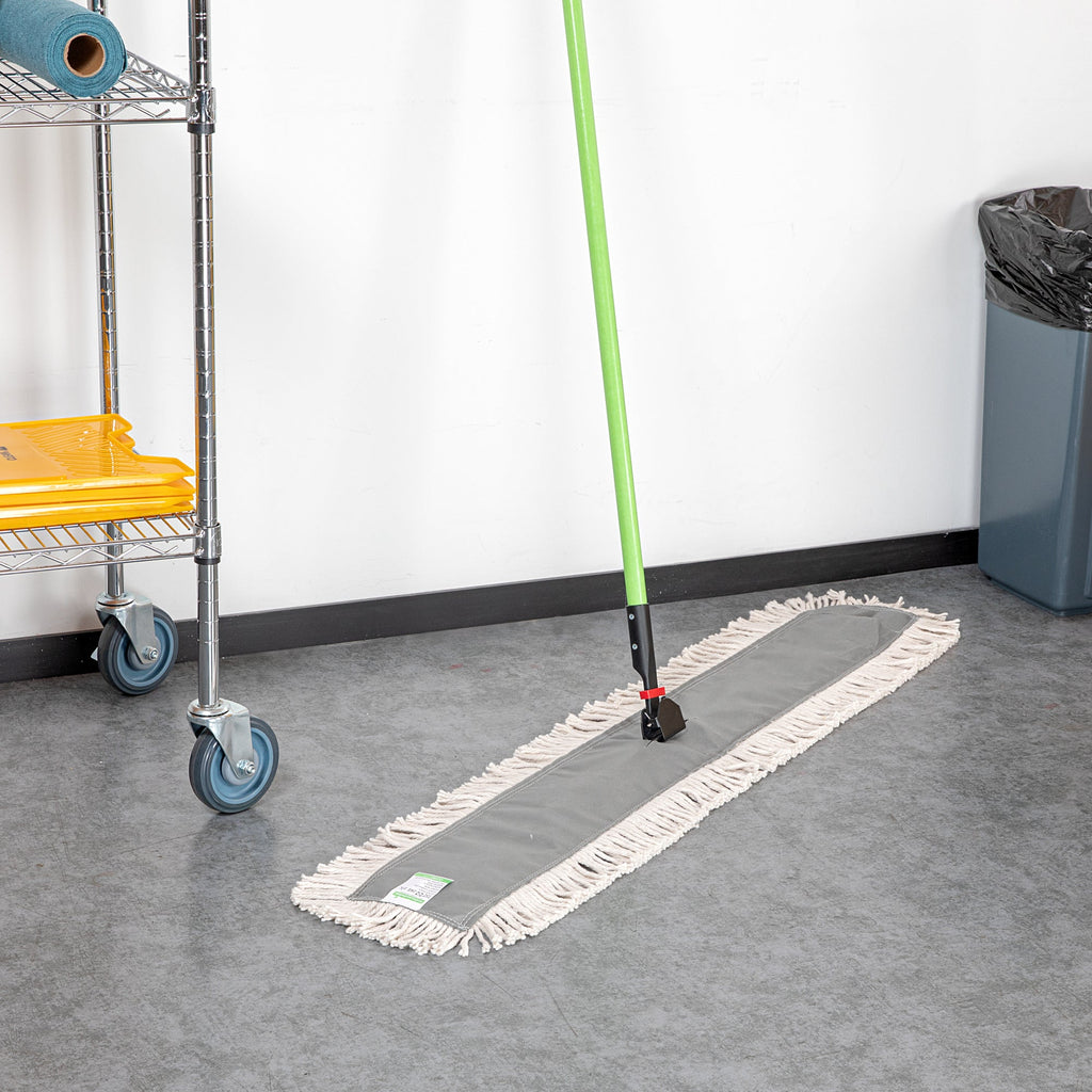 Clean Tek Professional Cotton Dry Dust Mop Head - 48" x 5" - 1 count box