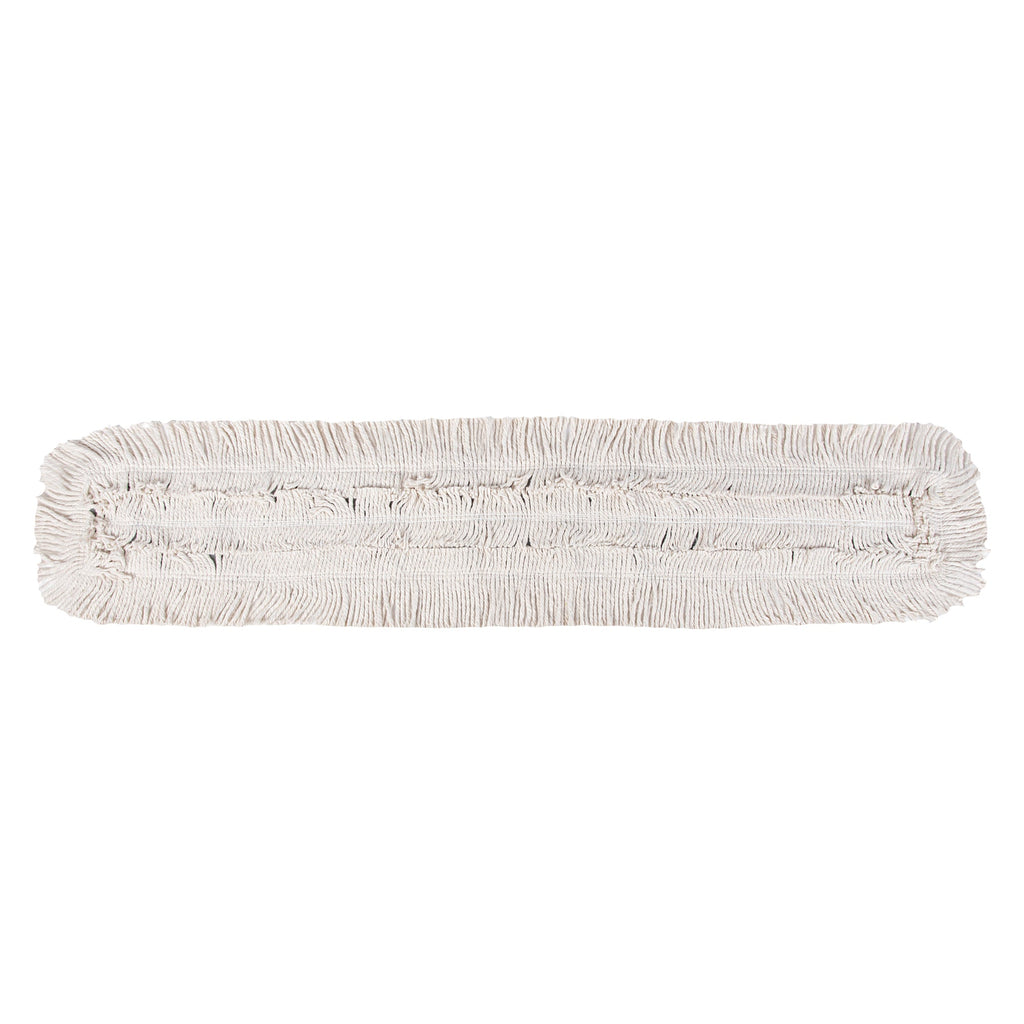 Clean Tek Professional Cotton Dry Dust Mop Head - 48" x 5" - 1 count box