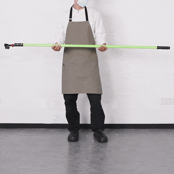 Clean Tek Professional Green Fiberglass Dust Mop Handle - 64" - 1 count box