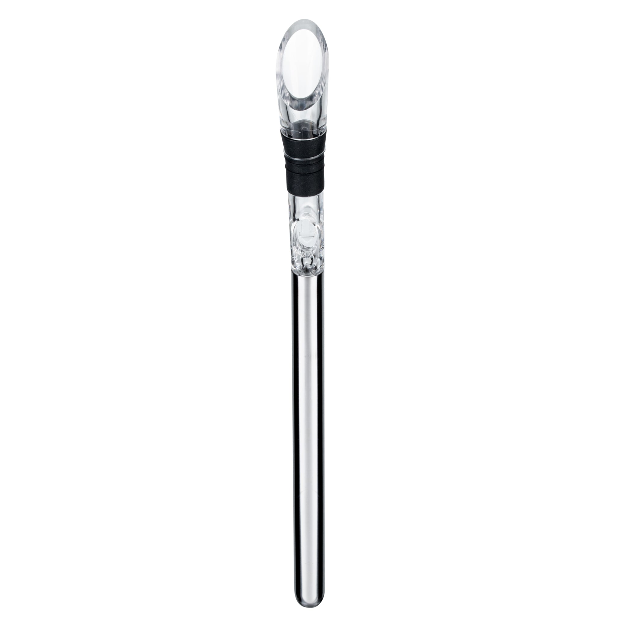 Bar Lux Stainless Steel Wine Chiller Stick / Pourer - with Aerator - 12 3/4" - 1 count box