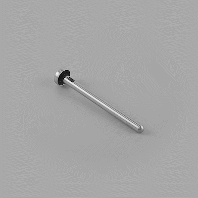 Bar Lux Stainless Steel 2-Piece Beer Chiller Stick Set - 8 1/4" - 1 count box