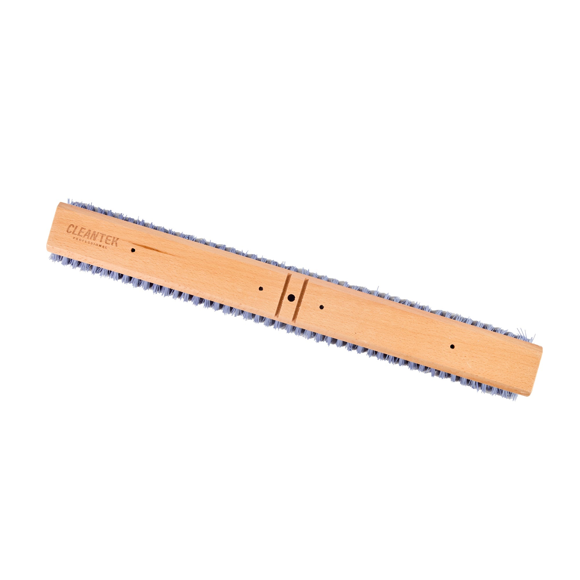 Clean Tek Professional 24" Hardwood Contractor / Push Broom Head - with Heavy Flagged Bristles - 1 count box