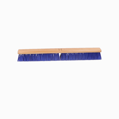 Clean Tek Professional 30" Hardwood Contractor / Push Broom Head - with Heavy Flagged Bristles - 1 count box