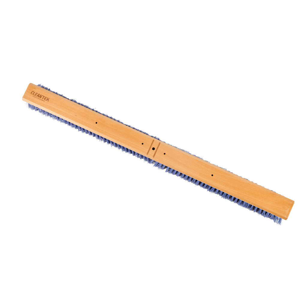 Clean Tek Professional 36" Hardwood Contractor / Push Broom Head - with Heavy Flagged Bristles - 1 count box