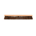 Clean Tek Professional 24" Hardwood Garage / Push Broom Head - with Palmyra Unflagged Bristles - 1 count box