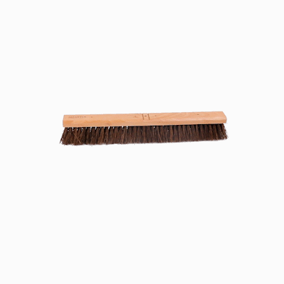 Clean Tek Professional 24" Hardwood Garage / Push Broom Head - with Palmyra Unflagged Bristles - 1 count box