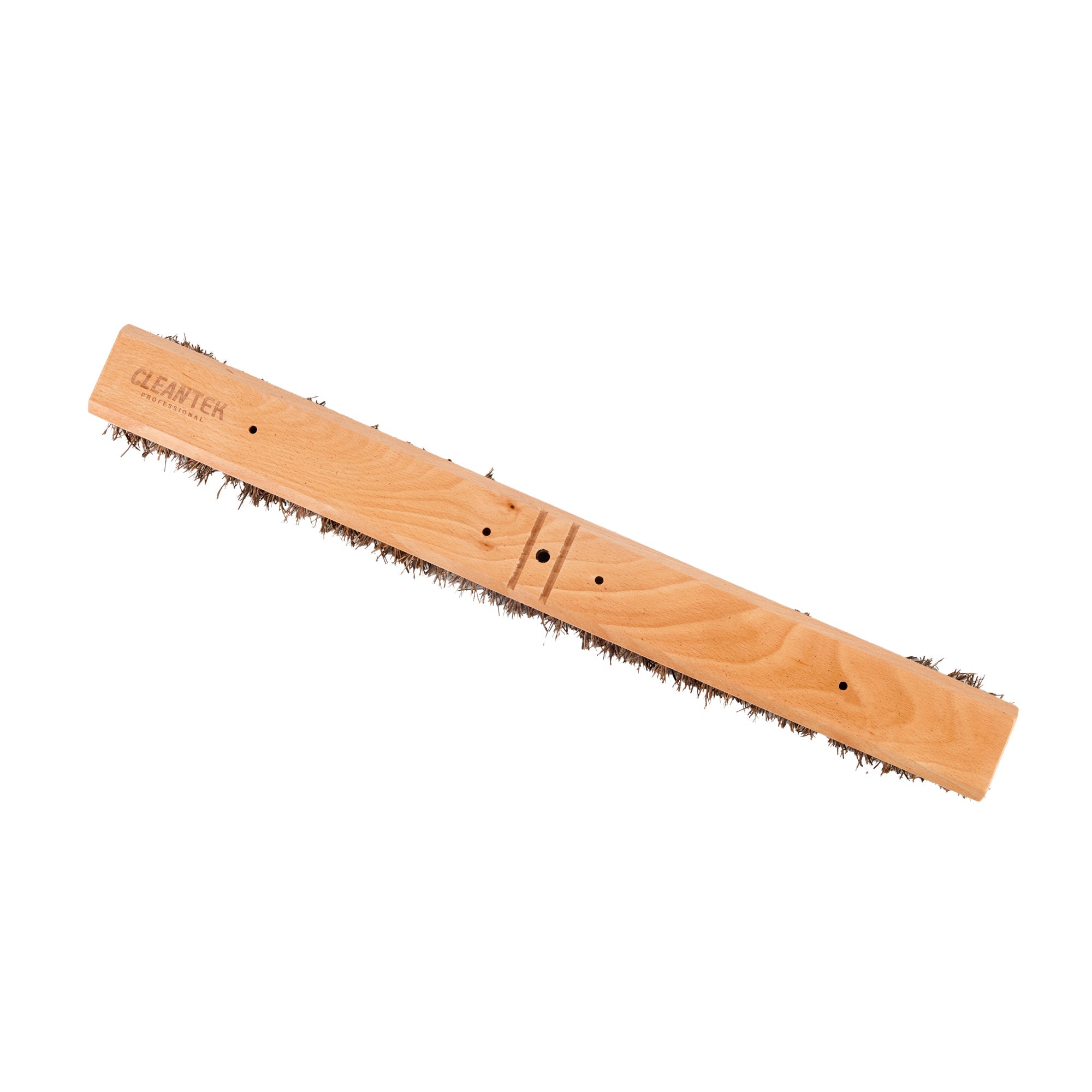 Clean Tek Professional 24" Hardwood Garage / Push Broom Head - with Palmyra Unflagged Bristles - 1 count box