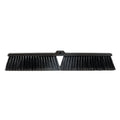 Clean Tek Professional 23 1/2" Black Plastic Push Broom Head - with Fine Flagged Bristles - 1 count box