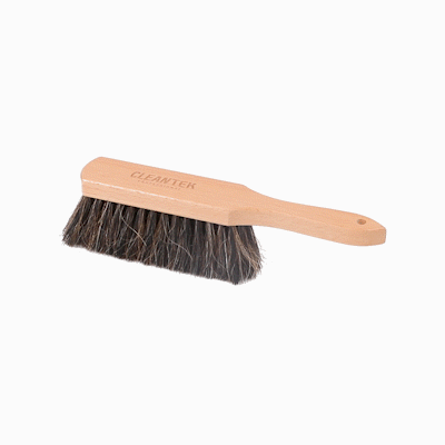 Clean Tek Professional 12" Wood Counter Brush - with Unflagged Horsehair Bristles - 1 count box