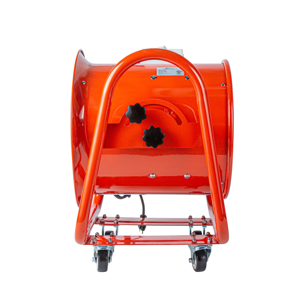 Wind Blade Red Portable High Velocity Ventilator Fan - Tilt Head, 1 3/4 HP, 4,643 CFM - 16" - 1 count box