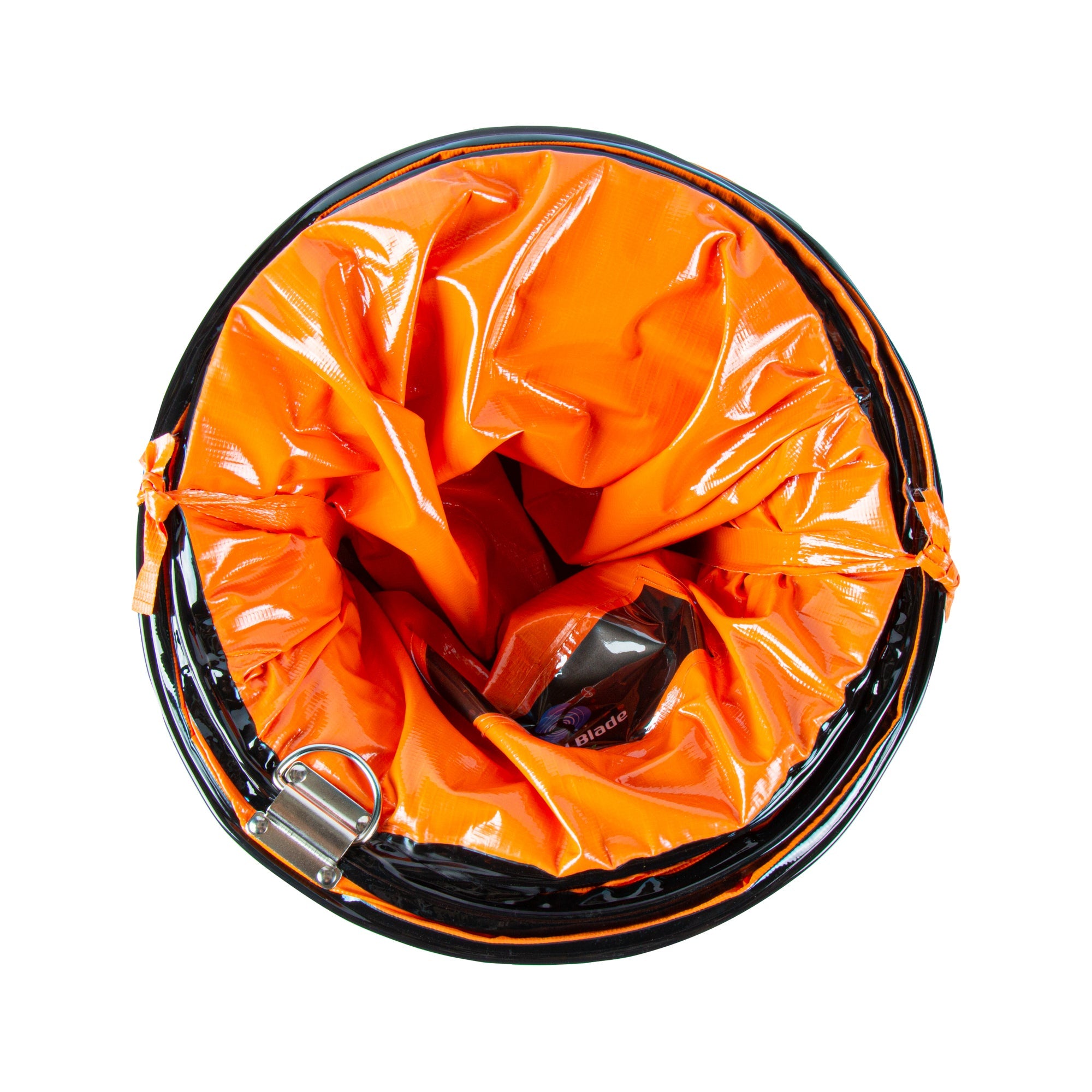 Wind Blade Orange PVC Ventilation Duct Hose - For 10" Ventilator Fan, Insulated, Extra Flexible - 9 3/4" x 25' - 1 count box