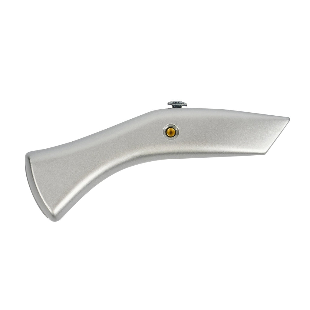 Handy Tek Silver Utility Knife - with Blade Lock Wheel, Quick Change, Heavy Duty - 7" - 1 count box