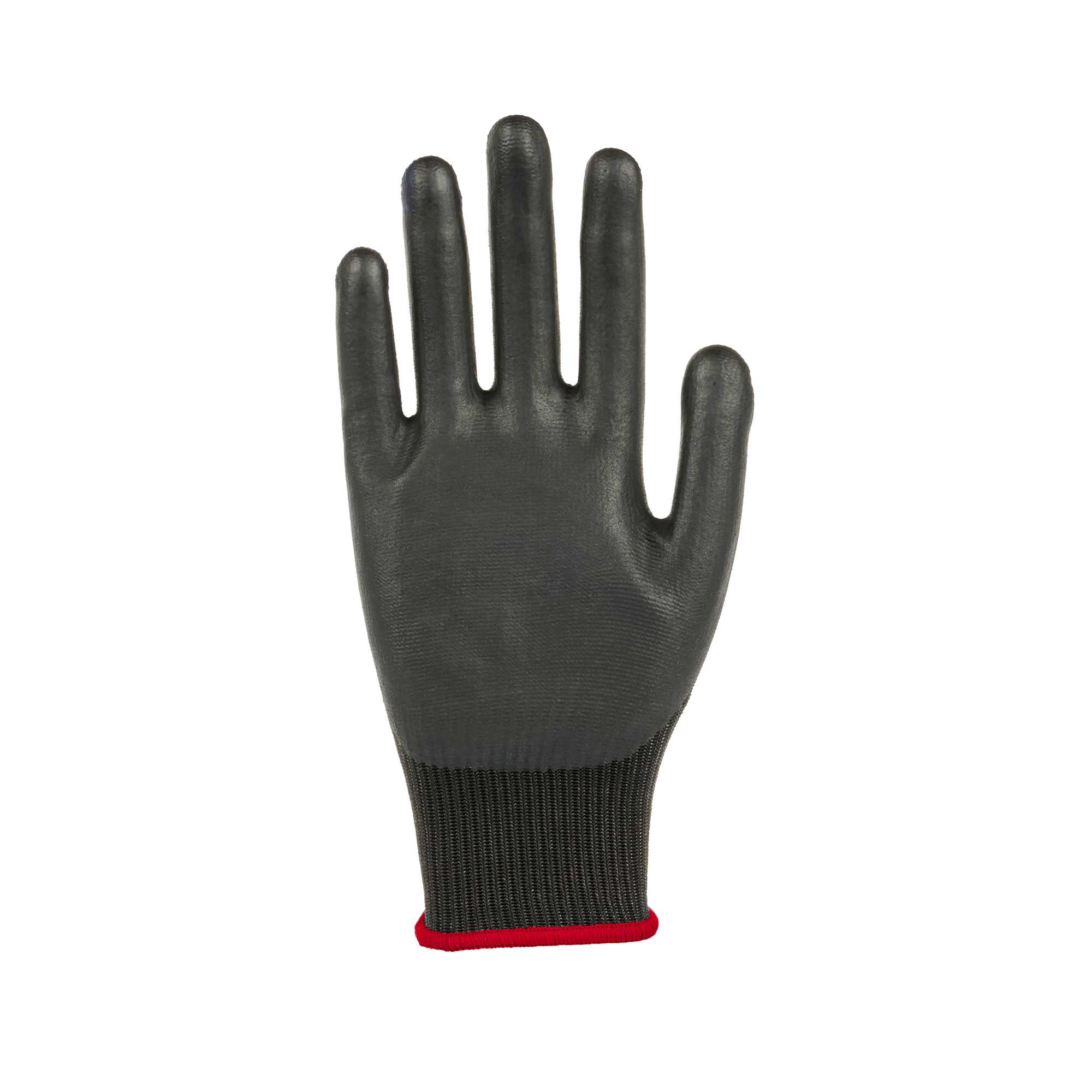 Life Protector Black HPPE Nylon / Spandex Small Work Gloves - with Ultra-Thin Foam Nitrile Palm Coating, Cut-Resistant - Pair - 1 count box