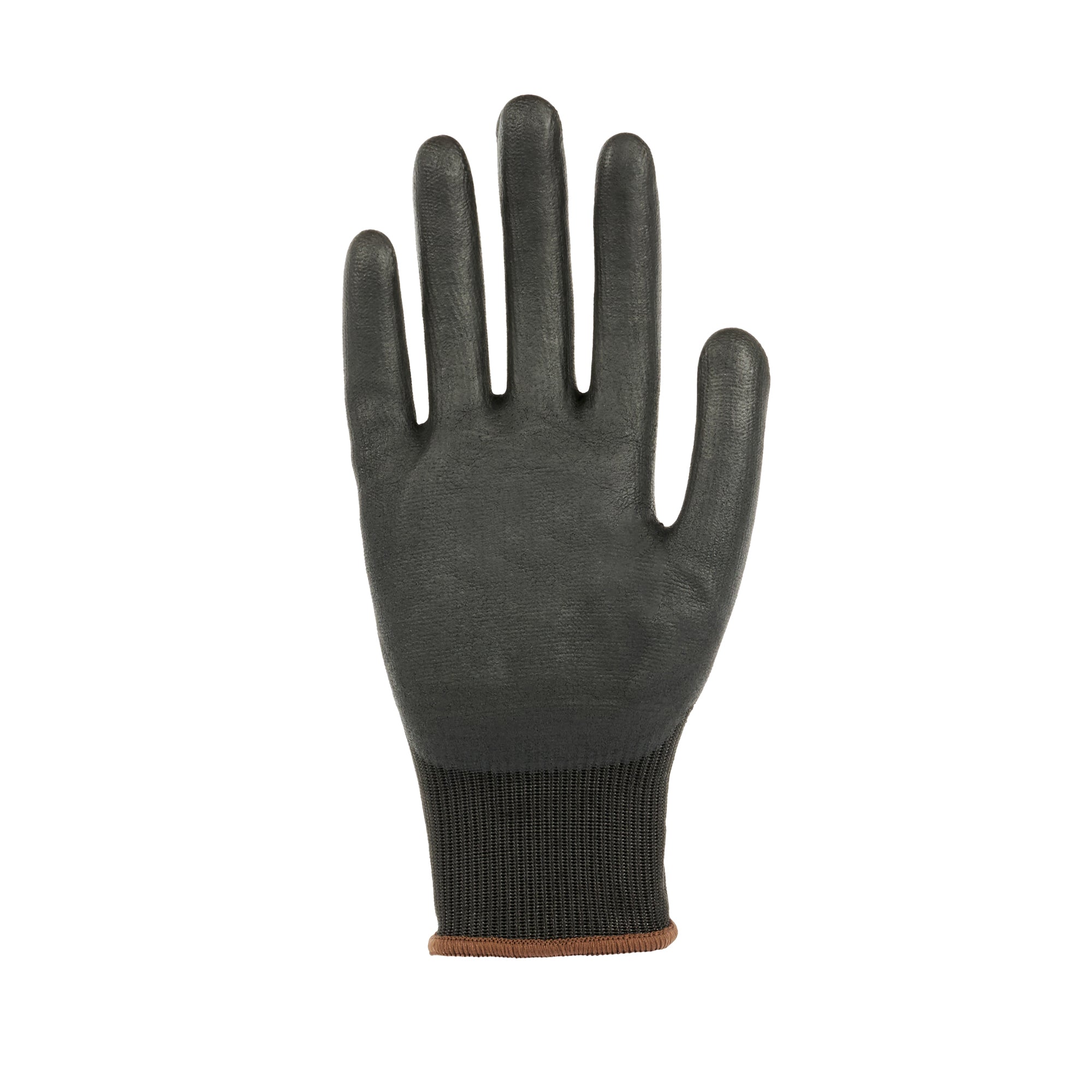 Life Protector Black HPPE Nylon / Spandex Large Work Gloves - with Ultra-Thin Foam Nitrile Palm Coating, Cut-Resistant - Pair - 10 count box
