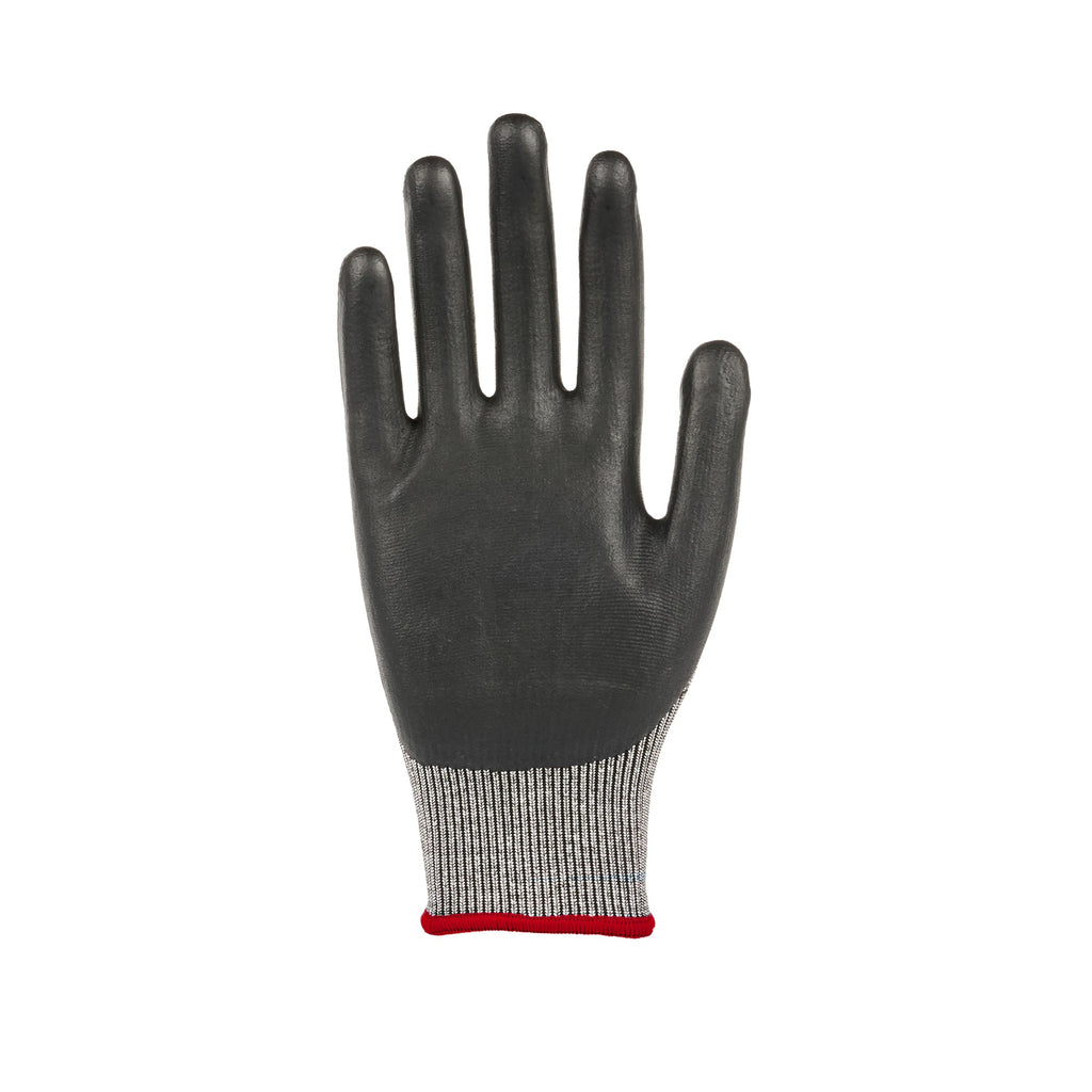 Life Protector Gray HPPE Polyester / Spandex Small Work Gloves - Ultra-Thin Foam Nitrile Palm Coating, Cut-Resistant - Pair - 10 count box