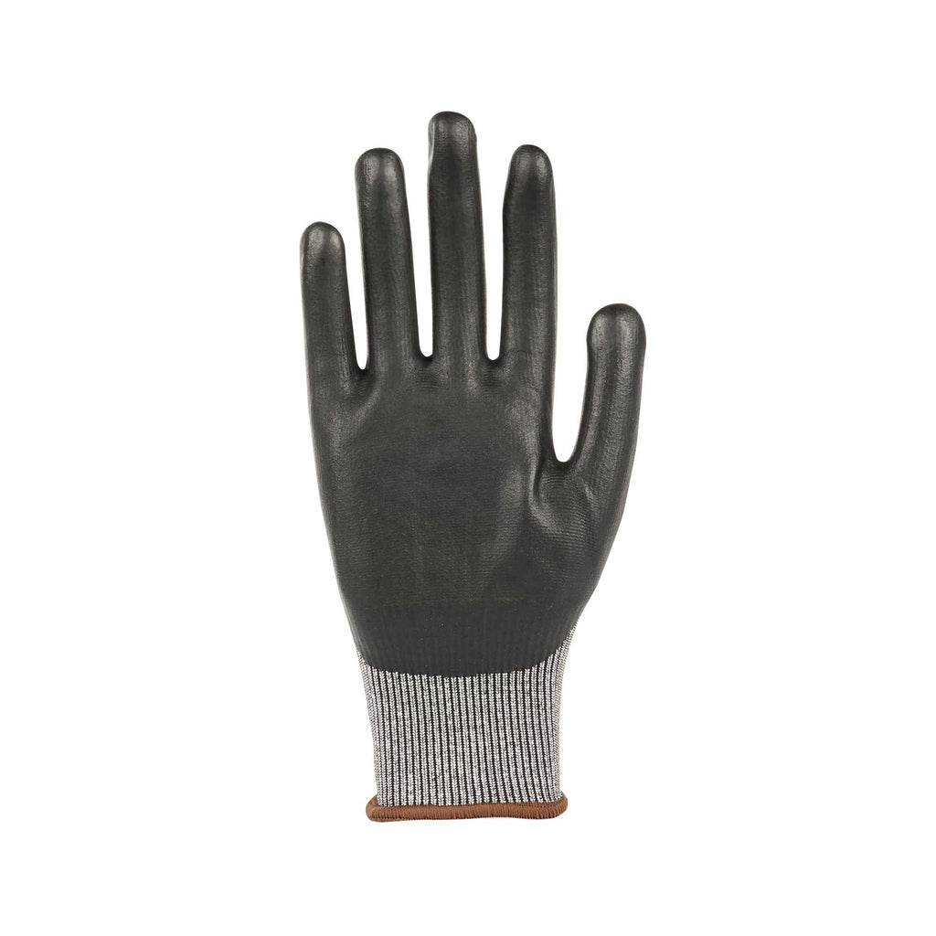 Life Protector Gray HPPE Polyester / Spandex Large Work Gloves - Ultra-Thin Foam Nitrile Palm Coating, Cut-Resistant - Pair - 1 count box