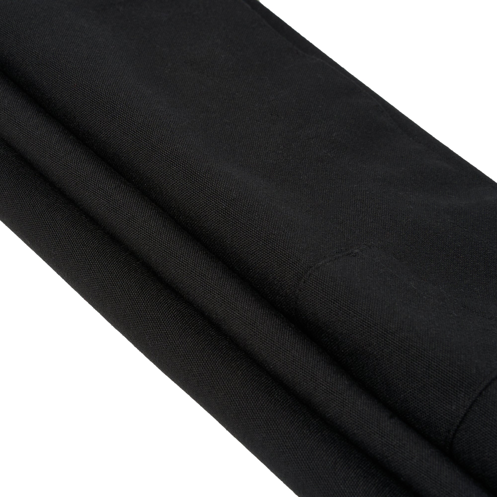 Chef 101 Black Standard Bib Apron - with 3 Pockets - 32 1/2'' x 27 1/2'' - 1 count box