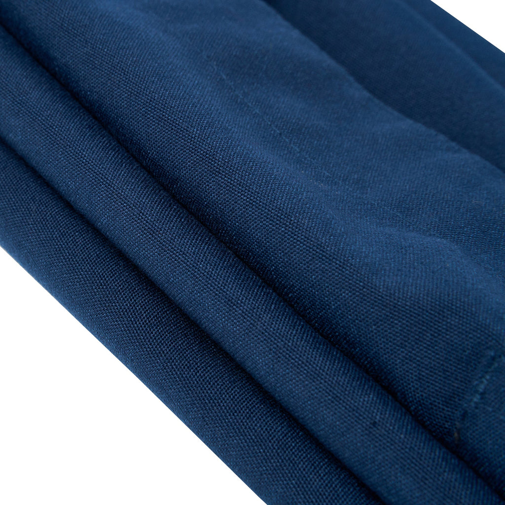 Chef 101 Blue Standard Bib Apron - with 3 Pockets - 32 1/2'' x 27 1/2'' - 1 count box