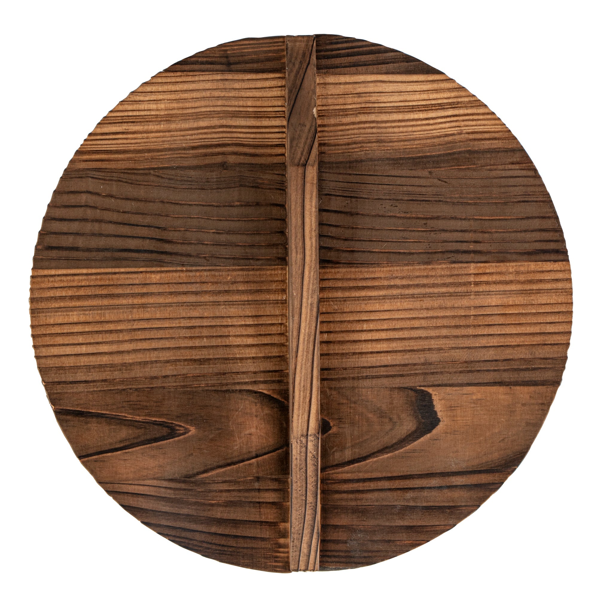 Motomori Handmade Wood Lid - Fits 12" and 14" Wok - 1 count box