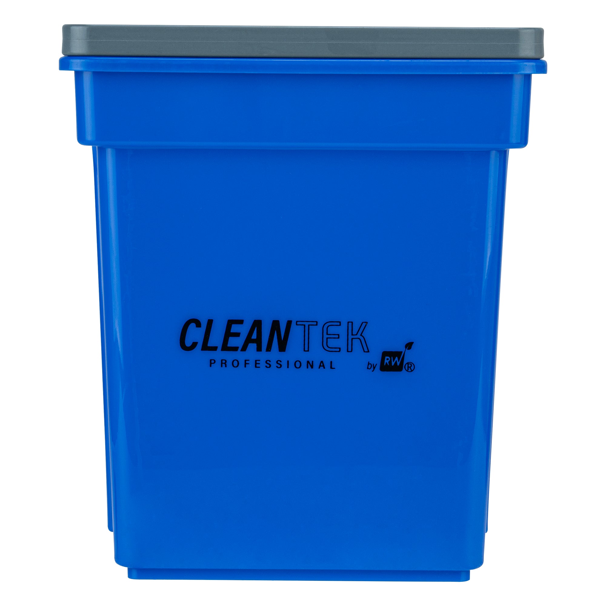 Clean Tek Professional 4 Qt Blue Cleaning Bucket - 7" x 6 1/4" x 8 1/2" - 1 count box
