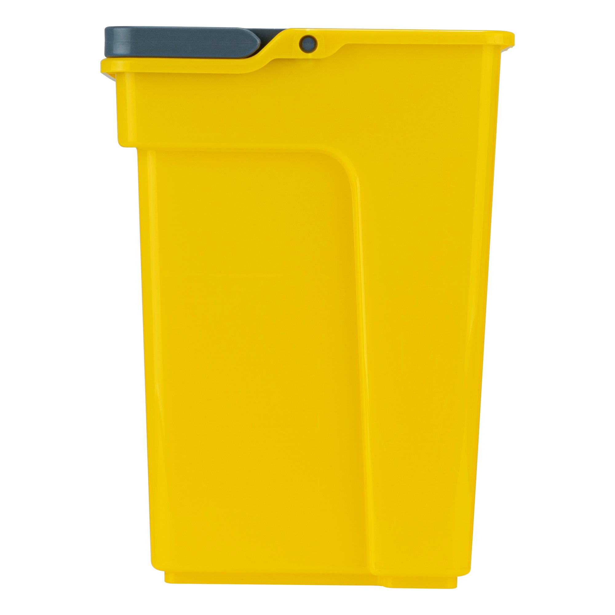 Clean Tek Professional 4 Qt Yellow Cleaning Bucket - 7" x 6 1/4" x 8 1/2" - 1 count box