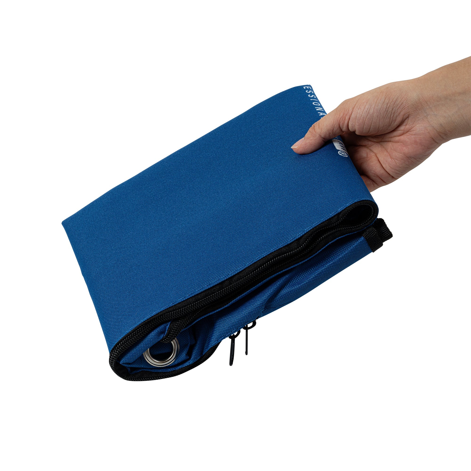 Clean Tek Professional Blue Plastic Bag - with Zipper, for Heavy Duty 3-Shelf Janitor Cart - 1 count box