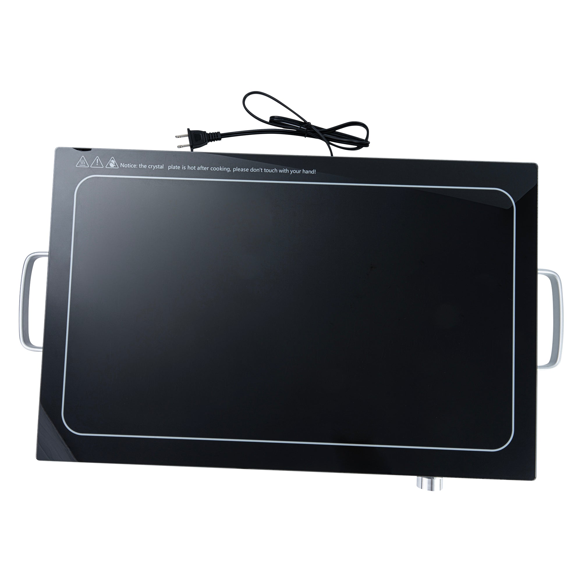Kitchen Tek Stainless Steel Warming Tray - 120V, with Adjustable Temperature Control - 24 3/4" x 15" - 1 count box