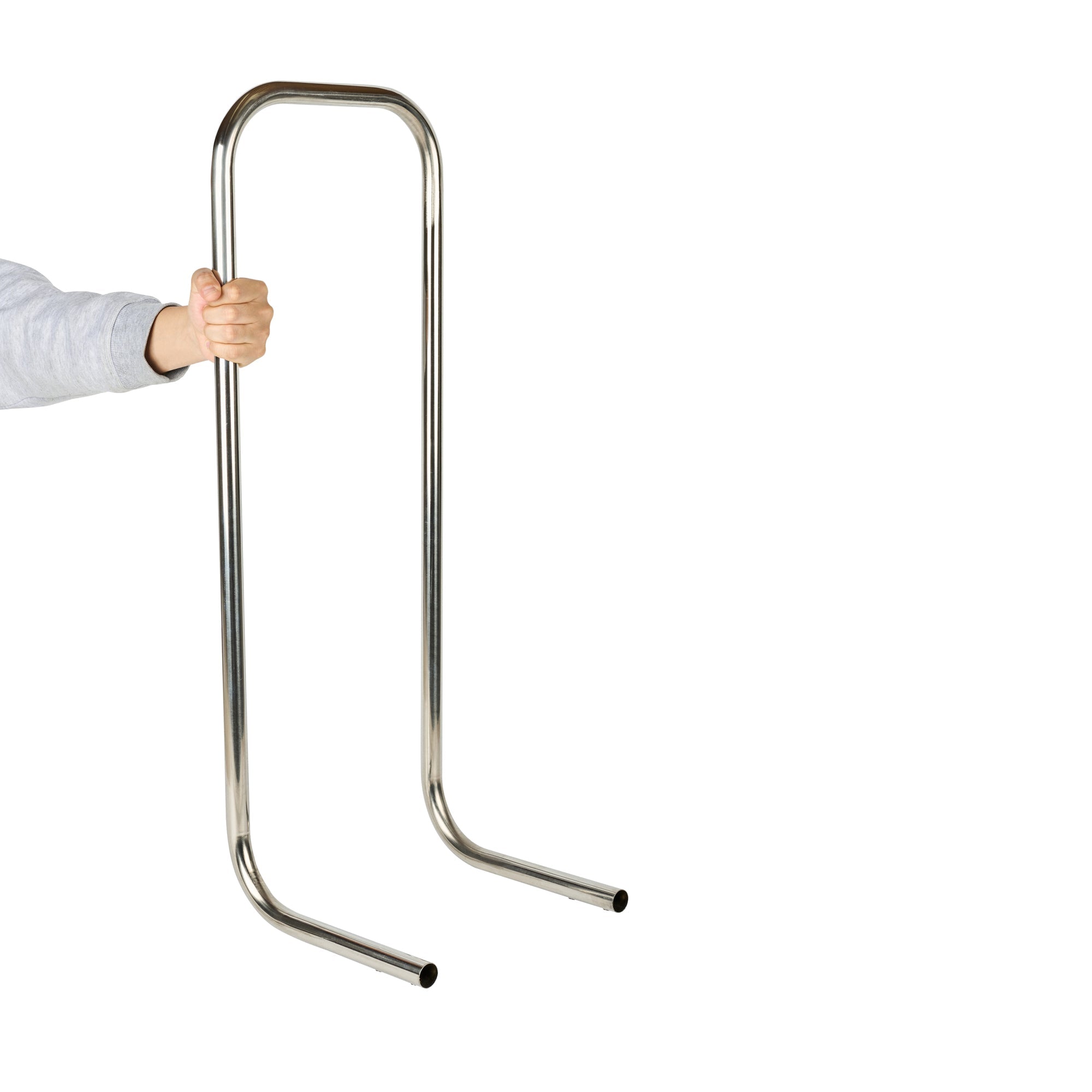 Clean Tek Professional Stainless Steel Handle - For Dish Rack and Glass Rack Dolly - 1 count box