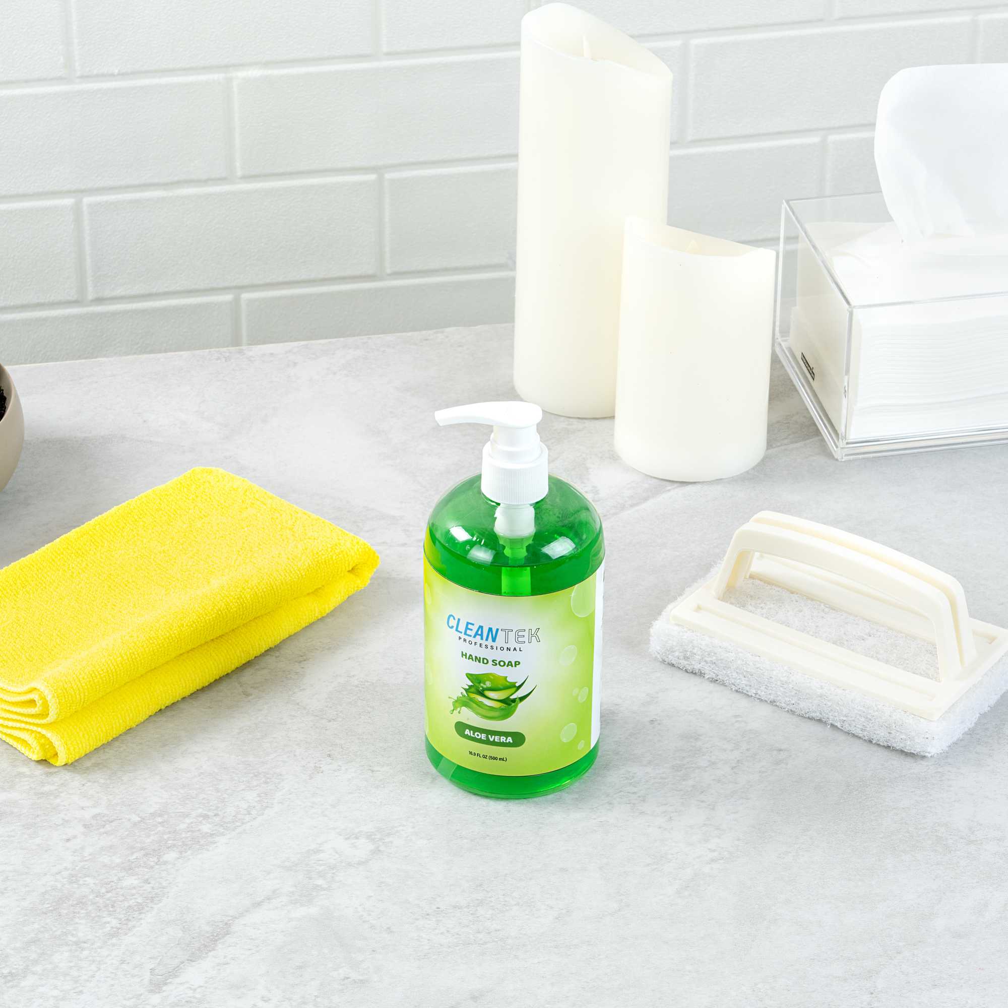 Clean Tek Professional 16.9 fl. oz Liquid Hand Soap - Aloe Vera - 1 count box