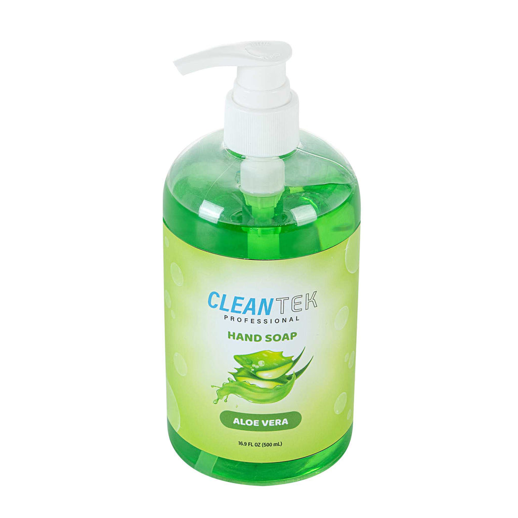 Clean Tek Professional 16.9 fl. oz Liquid Hand Soap - Aloe Vera - 24 count box