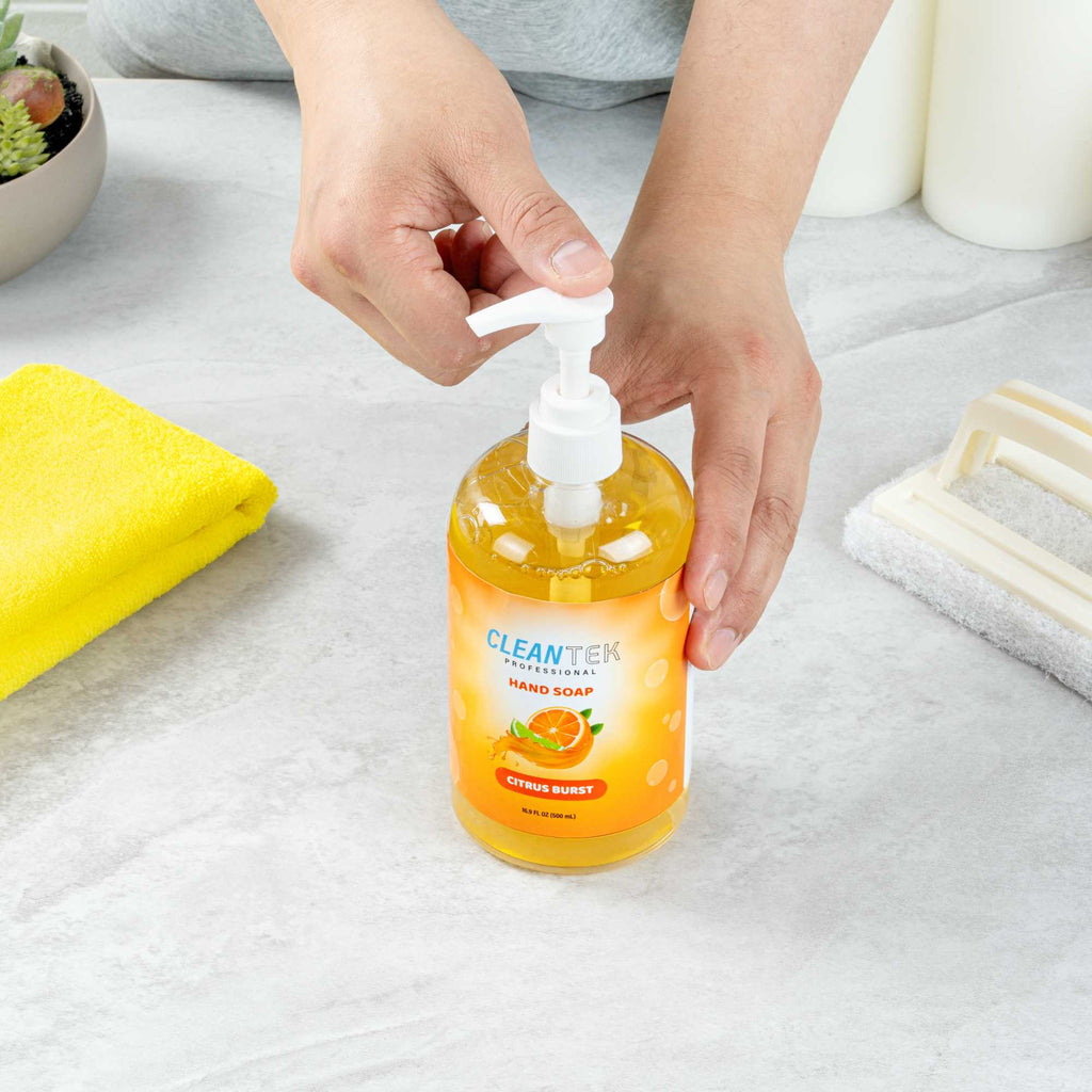 Clean Tek Professional 16.9 fl. oz Liquid Hand Soap - Citrus Burst - 1 count box