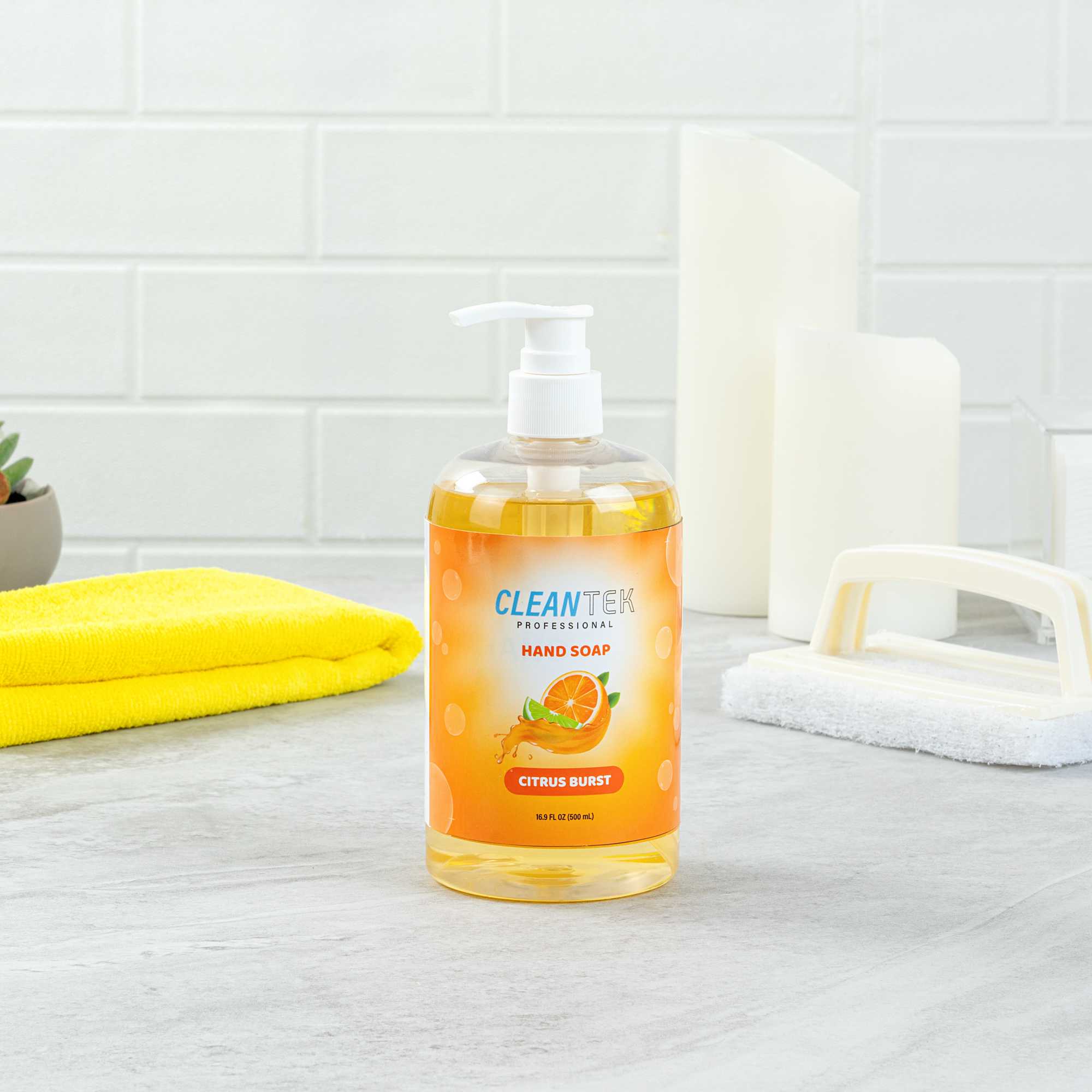Clean Tek Professional 16.9 fl. oz Liquid Hand Soap - Citrus Burst - 1 count box