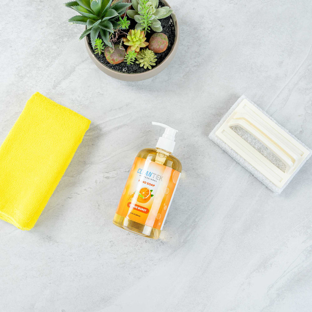 Clean Tek Professional 16.9 fl. oz Liquid Hand Soap - Citrus Burst - 24 count box