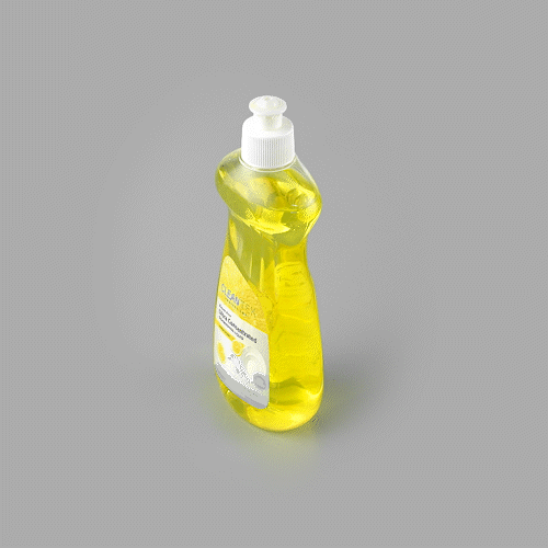 Clean Tek Professional 10 fl. oz Dishwashing Liquid - Ultra Concentrated, OXY Power, Lemon Scent - 1 count box