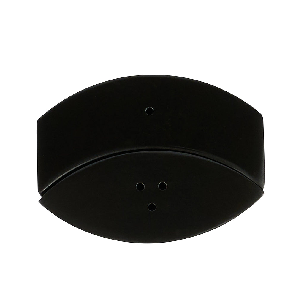 Chef 101 4 oz Black Stainless Steel Embracing Salt And Pepper Shaker Set - 2.3 oz/2.1 oz - 2 1/2" x 2" x 1 3/4" - 1 count box