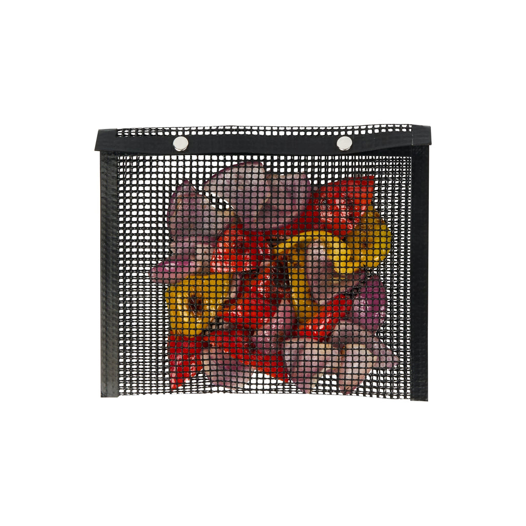 Met Lux Rectangle Black PTFE Mesh Grill Bag - Non-Stick - 8 3/4" x 10 1/2" - 2 count box