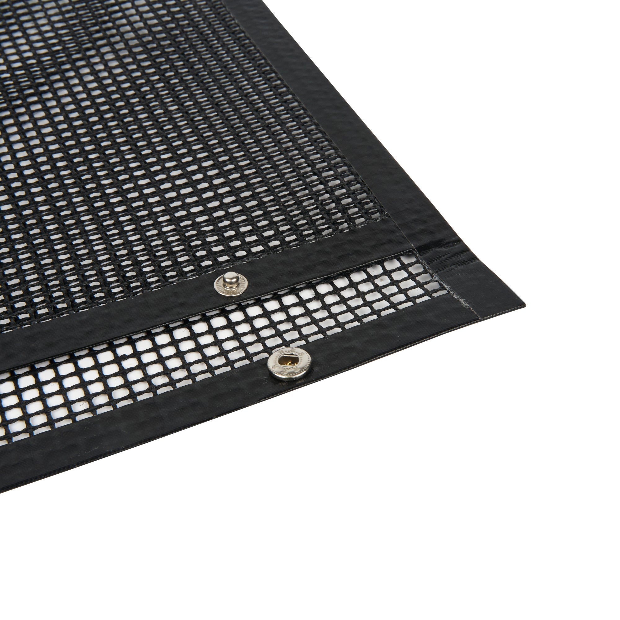 Met Lux Rectangle Black PTFE Mesh Grill Bag - Non-Stick - 8 3/4" x 10 1/2" - 2 count box