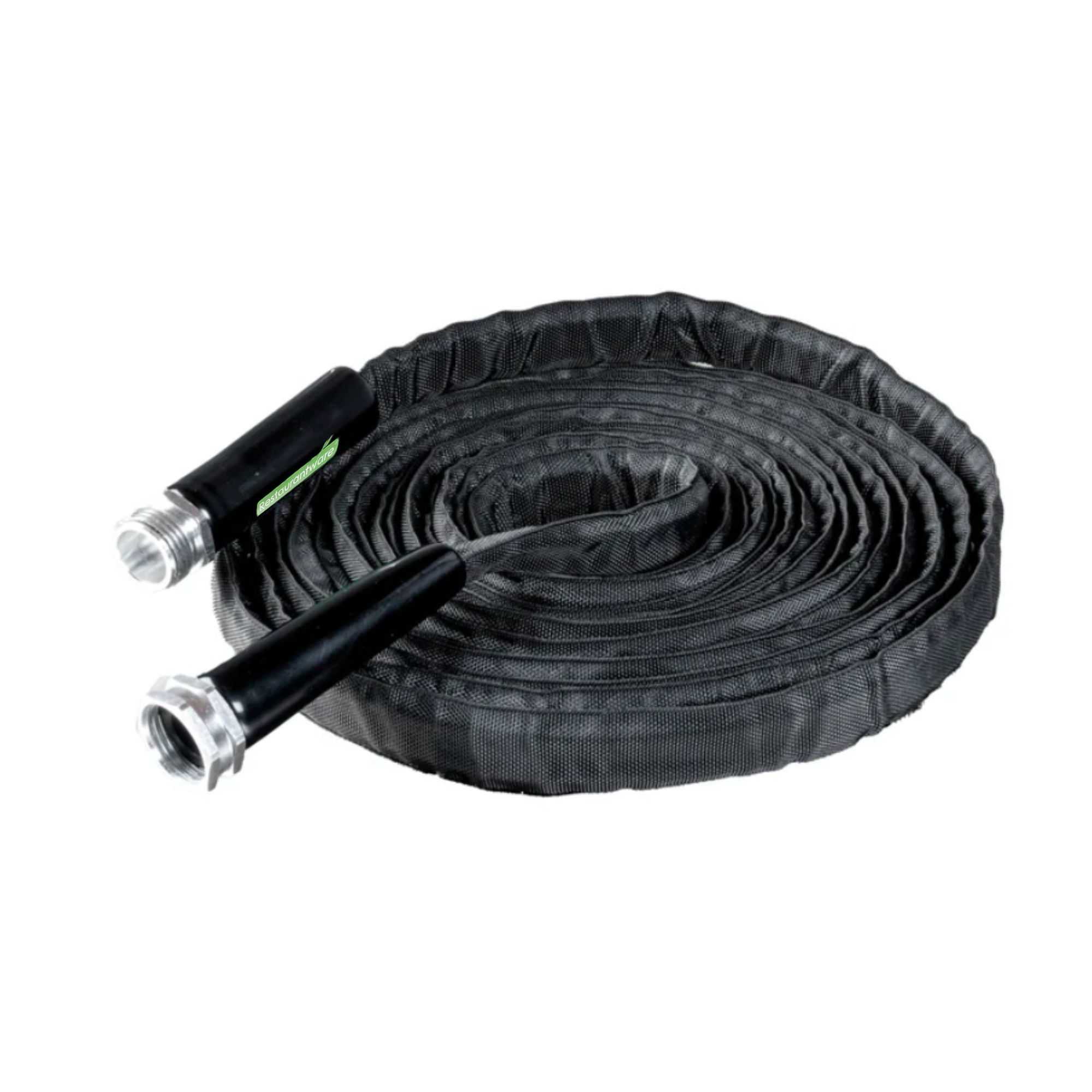 Handy Tek Black Fabric Garden Hose - Lightweight, Kink-Free, Flexible - 25' - 1 count box