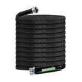 Handy Tek Black Fabric Garden Hose - Lightweight, Kink-Free, Flexible - 50' - 1 count box
