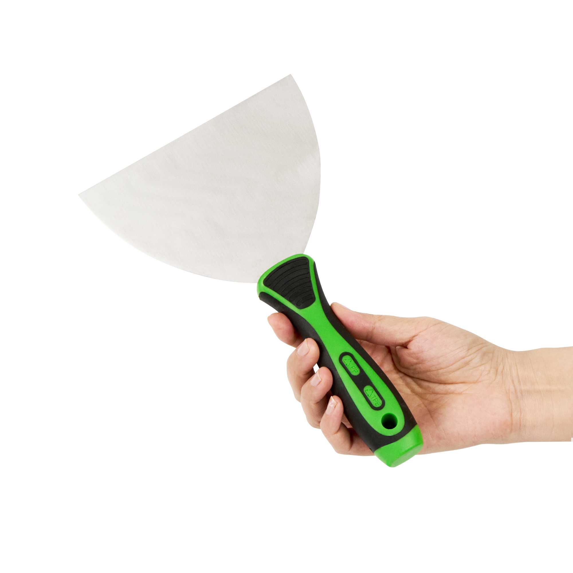 Handy Tek Carbon Steel Joint Knife - Flexible, Soft Grip Handle - 6" - 72 count box