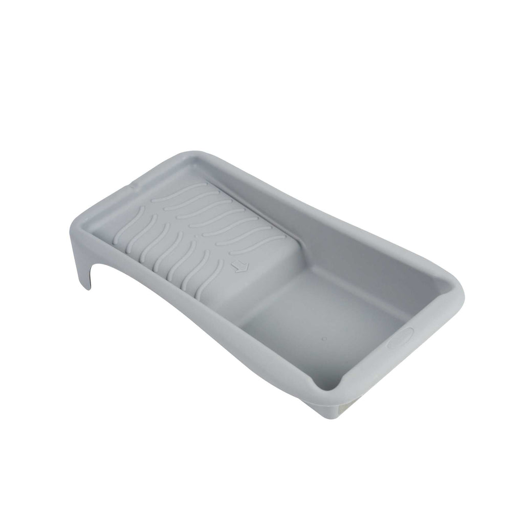 Handy Tek 1.5 qt Gray Plastic Paint Tray - 14" x 7" x 2 1/2" - 1 count box
