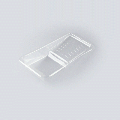 Handy Tek Clear Plastic Paint Tray Liner - Fits 1.5 qt Paint Tray - 13 3/4" x 6 3/4" x 2 1/4" - 5 count box