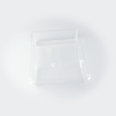 Handy Tek Clear Plastic Paint Tray Liner - Fits 1.5 gal Paint Tray - 17 3/4" x 13" x 3" - 5 count box