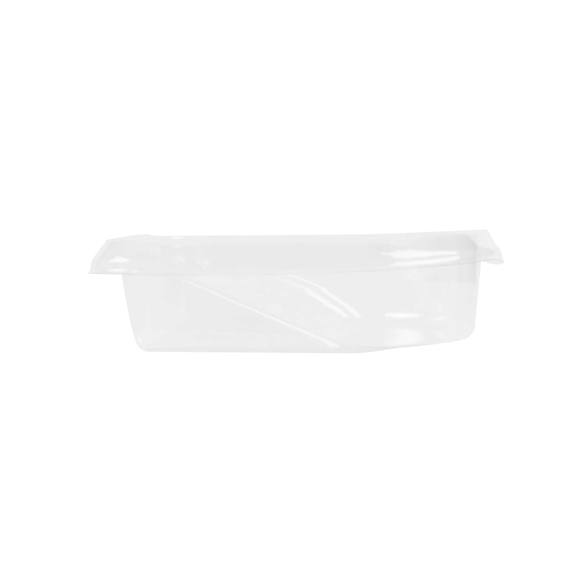 Handy Tek Clear Plastic Paint Tray Liner - Fits 27 oz Paint Tray / Pail Lid - 6 1/2" x 6" x 1 3/4" - 5 count box