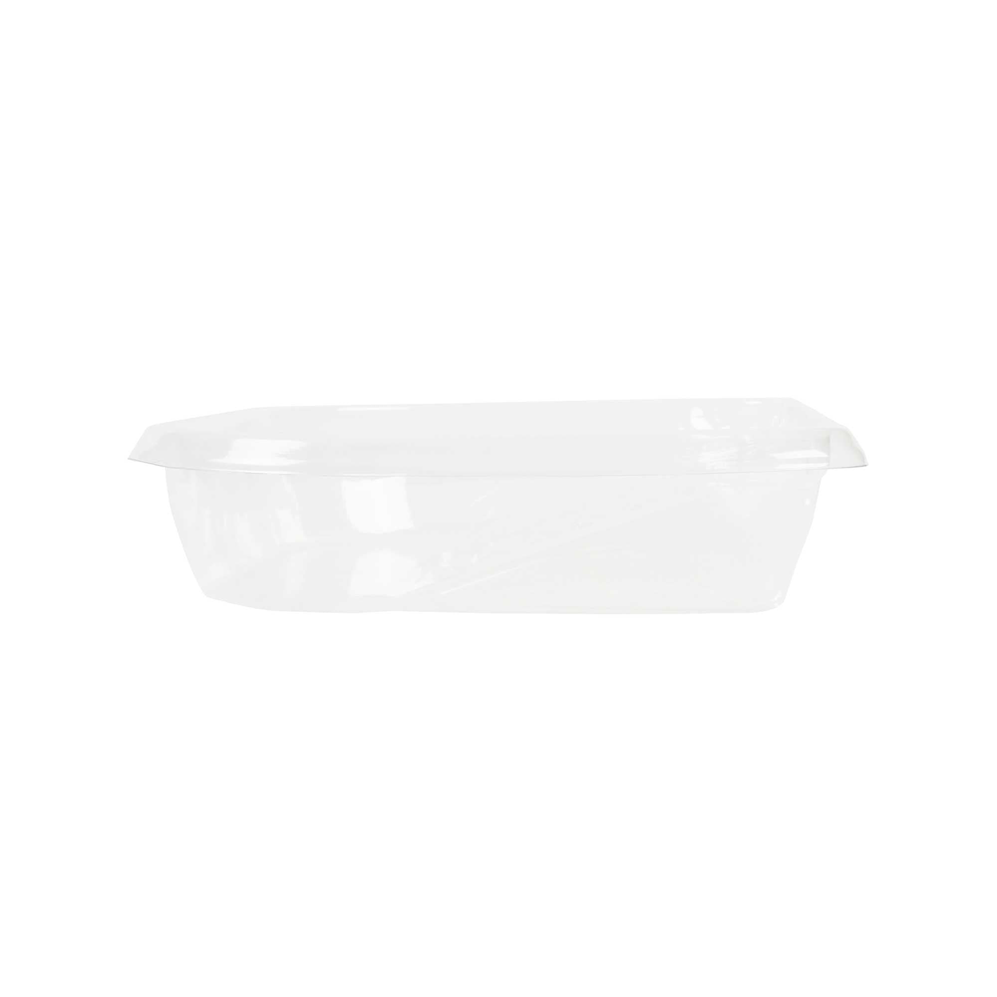 Handy Tek Clear Plastic Paint Tray Liner - Fits 120 qt Paint Tray / Pail Lid - 14" x 11 1/4" x 3" - 120 count box